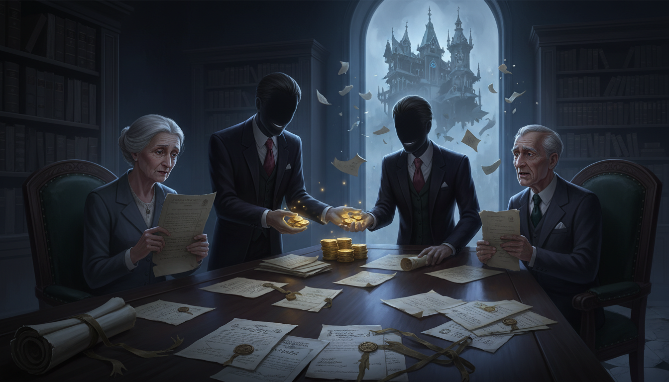 découvrez comment des escrocs se font passer pour des notaires pour vendre des héritages fictifs, exigeant des frais de succession frauduleux. protégez-vous contre ces arnaques.